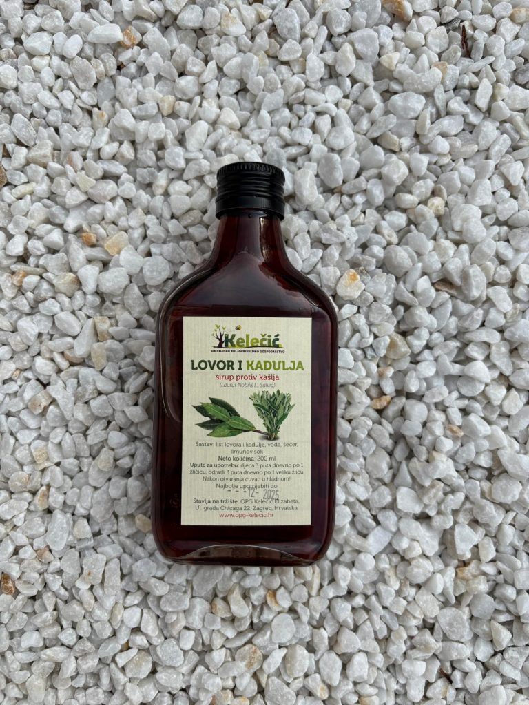 Sirup od lovora i kadulje